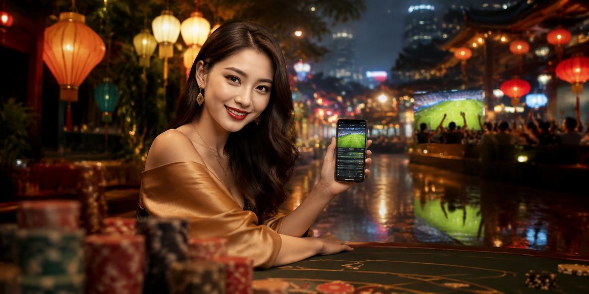 Người dùng tại Huế theo dõi kết quả xổ số miền Trung tại chợ đêm qua điện thoại